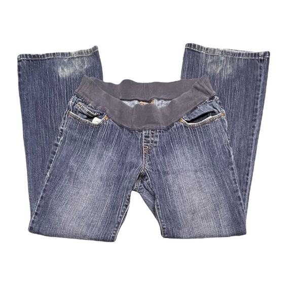 Old Navy Denim - Old‎ navy Low rise bootcut maternity jeans